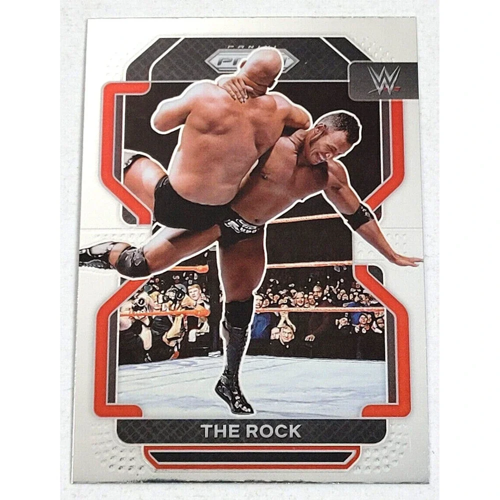 2022 WWE PANINI PRIZM - THE ROCK‎ - BASE SP CARD